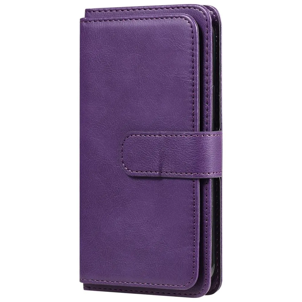 10-slot wallet case for Nokia X10 / X20 - Purple