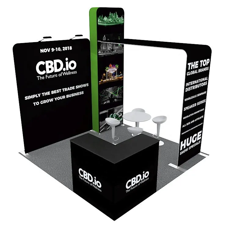 10X10 TRADE SHOW BOOTH DC-33