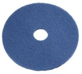 12" Blue Medium Duty Floor Scrubbing Pads - Case of 5