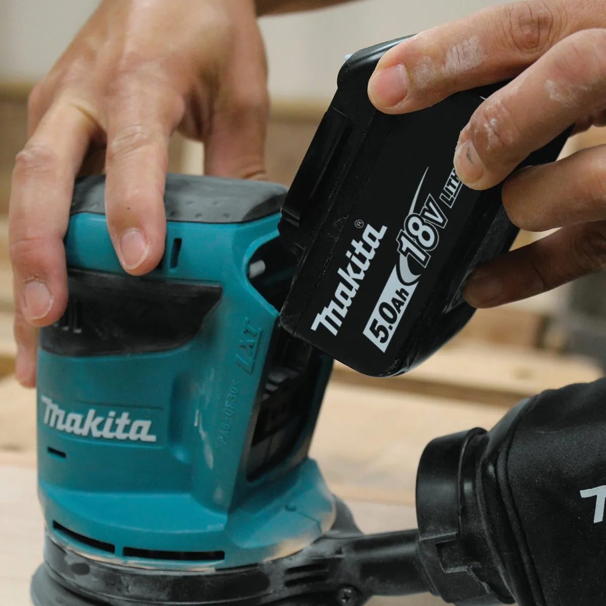 18V LXT® Lithium‑Ion Cordless 5" Random Orbit Sander