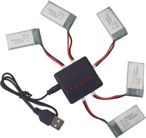 1S LiPo Battery 5in1 Charger