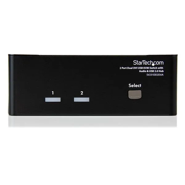 2 Port Dual Dvi Usb Kvm Switch