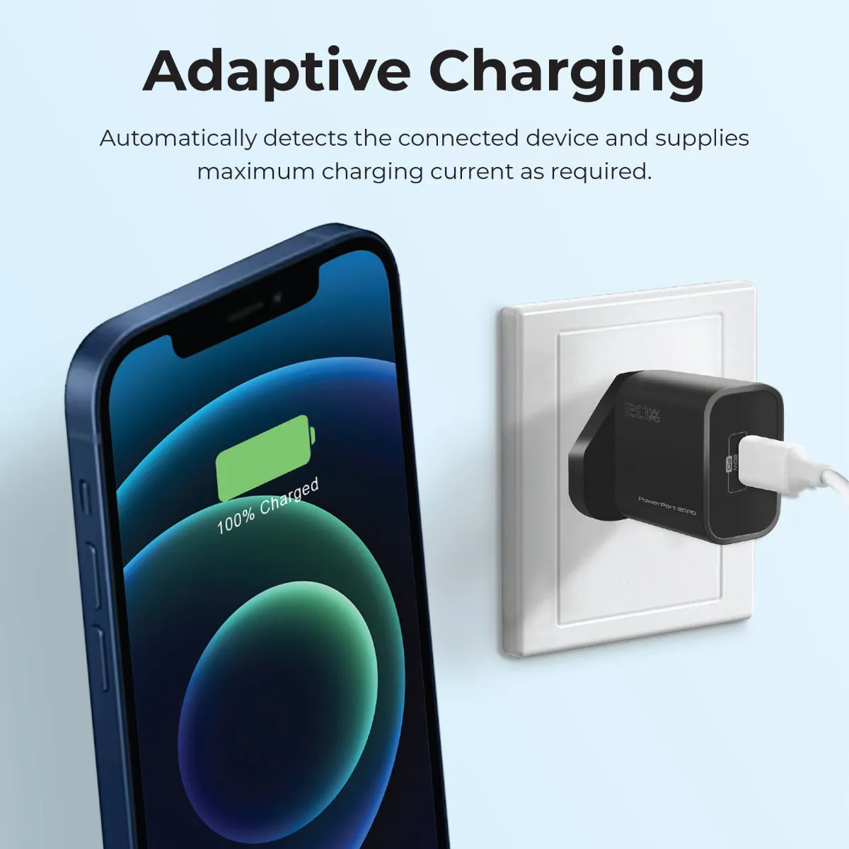 20W Power Delivery USB-C Wall Charger