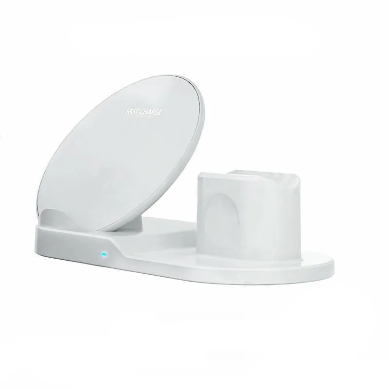 3 in 1 Fast Wireless Charger Dock Station