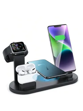 3 in 1 wireless charging station|[3 In 1] Wireless Charger USB Type C Charger QC 3.0