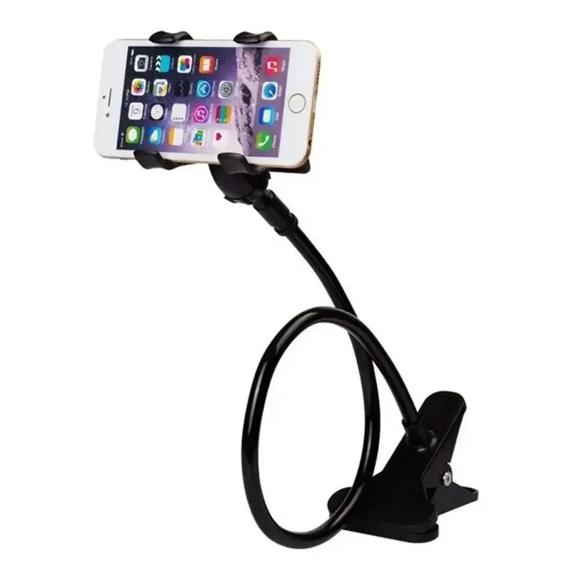 360 Clip Mobile Phone Holder Stand Portable Flexible Lazy Bed Desktop Bracket Desk Mount Stand For iPhone Samsung Xiaomi 70cm