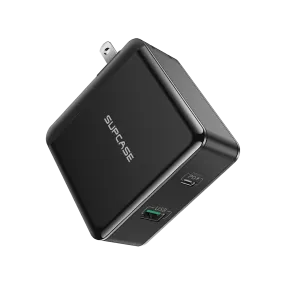 36W Foldable Wall Charger with Dual Ports