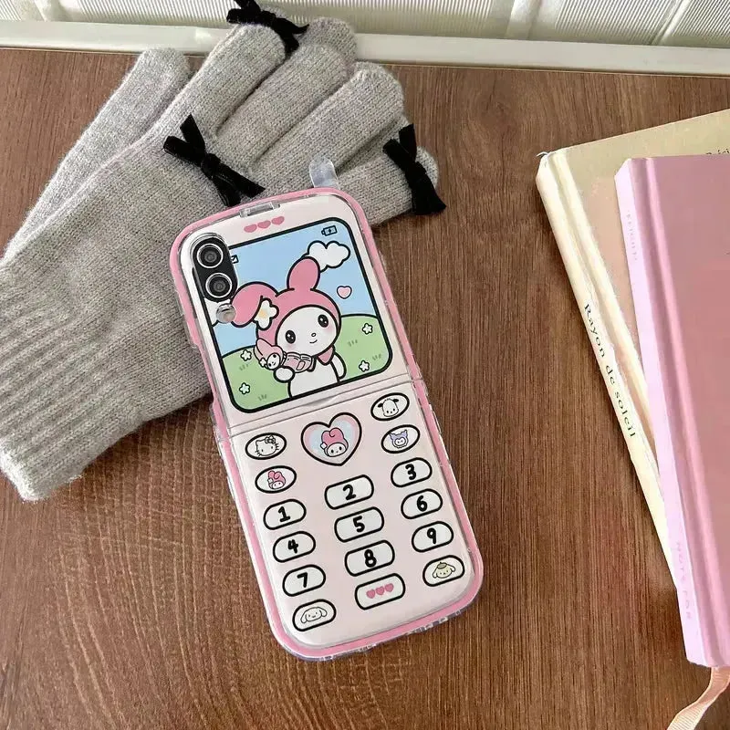 3D Sanrio Phone Case for Samsung Galaxy Z Flip