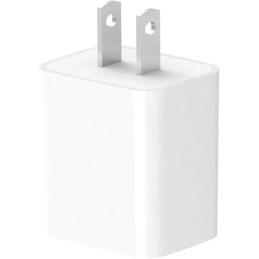 4XEM 12W Dual USB-A Wall Charger - White