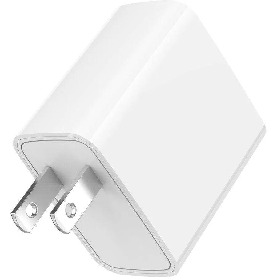 4XEM 15.5W Wall Charger with two USB-A ports - White