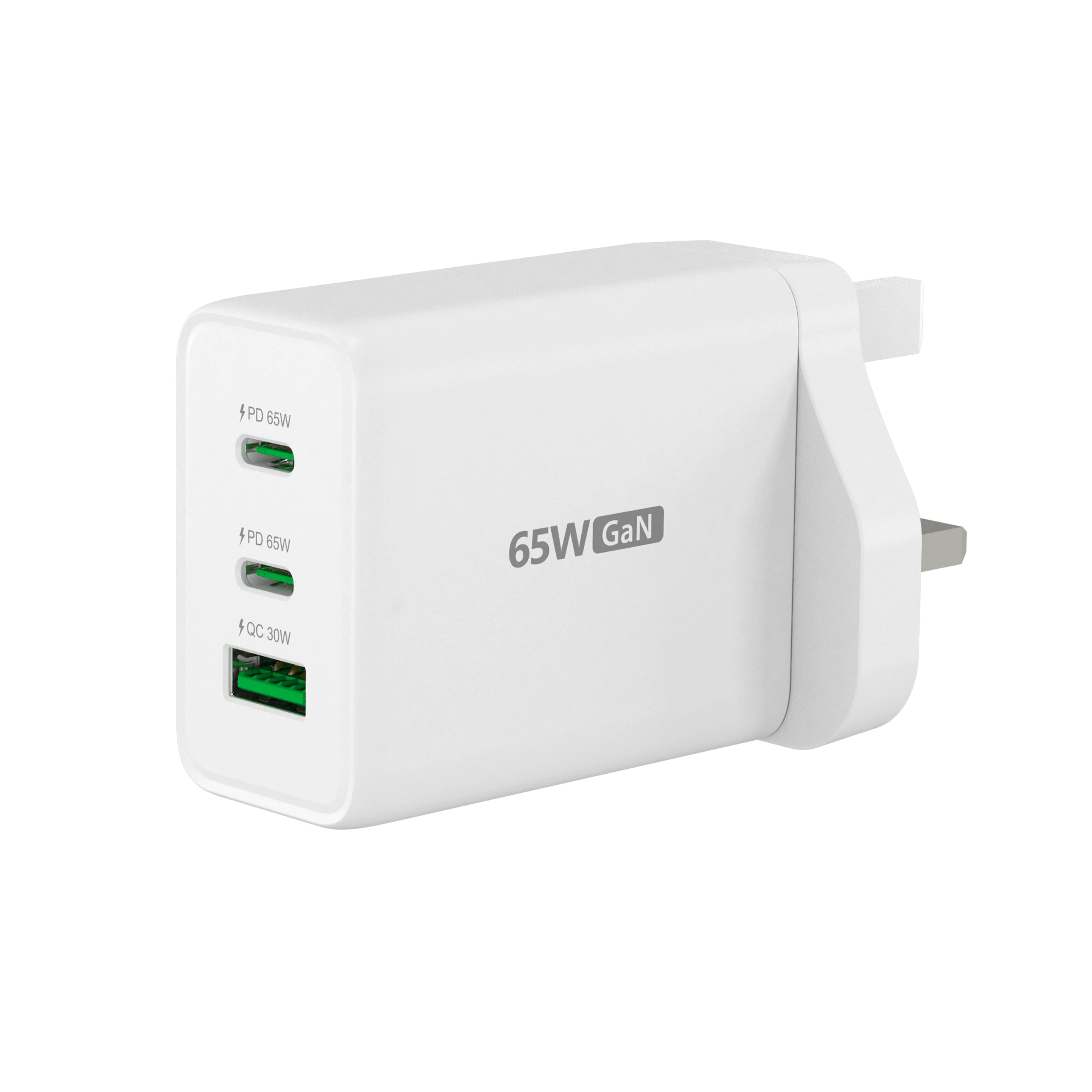 65W Gan Usb-C 3-Port Charger