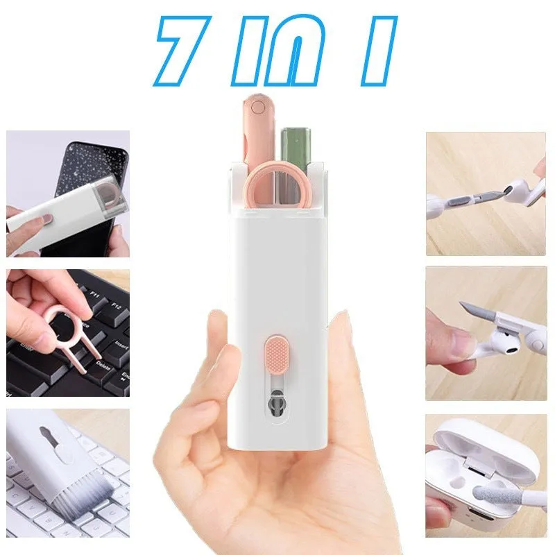 7-in-1 Multifunctional Cleaning Kit Keyboard Screen Bluetooth Headset Cleaning Pen