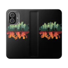 80s Sci-Fi Phone Accessory: Upside Down Flip Cover for Stranger Things Fans