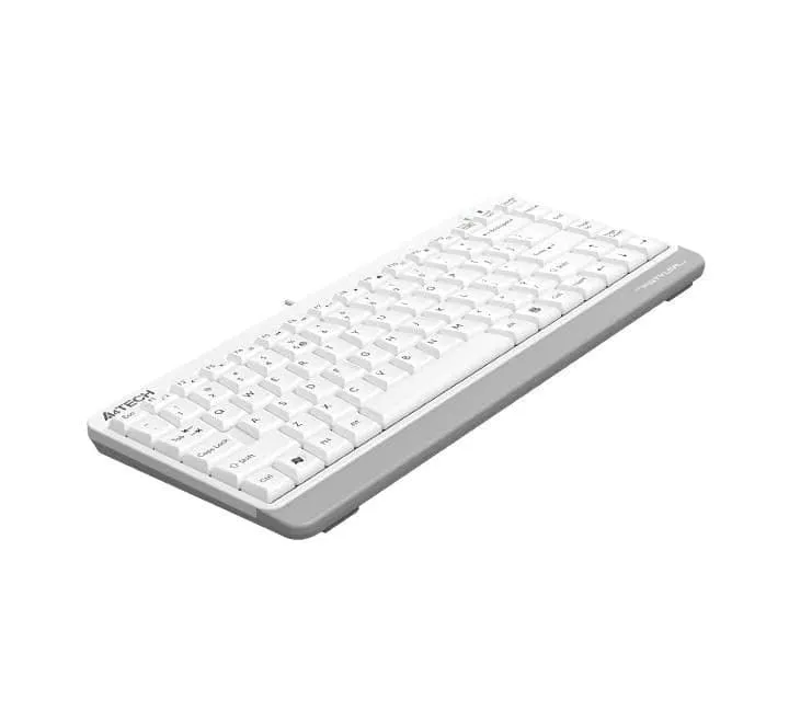 A4Tech FKS11 Fstyler Compact Size Mini USB Keyboard (White)