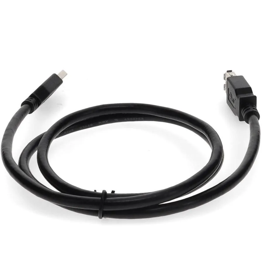 Addon Networks 2M Usb 2.0 (A) Male To Male Black Cable