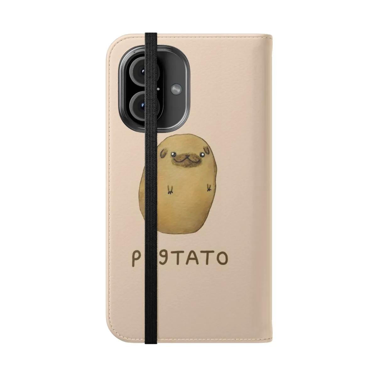 Adorable Potato Dog Phone Case Cover for Pug, Bulldog, and French Bulldog Lovers