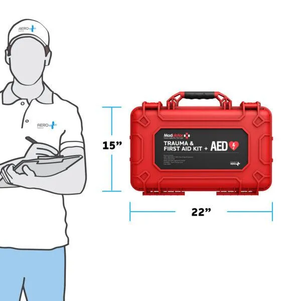 Aero Healthcare M610 Modulator Trauma Kit - Rugged Hard Case