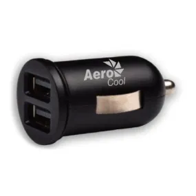 AeroCool Premium Smart 5V 4.8A Dual USB Car Charger