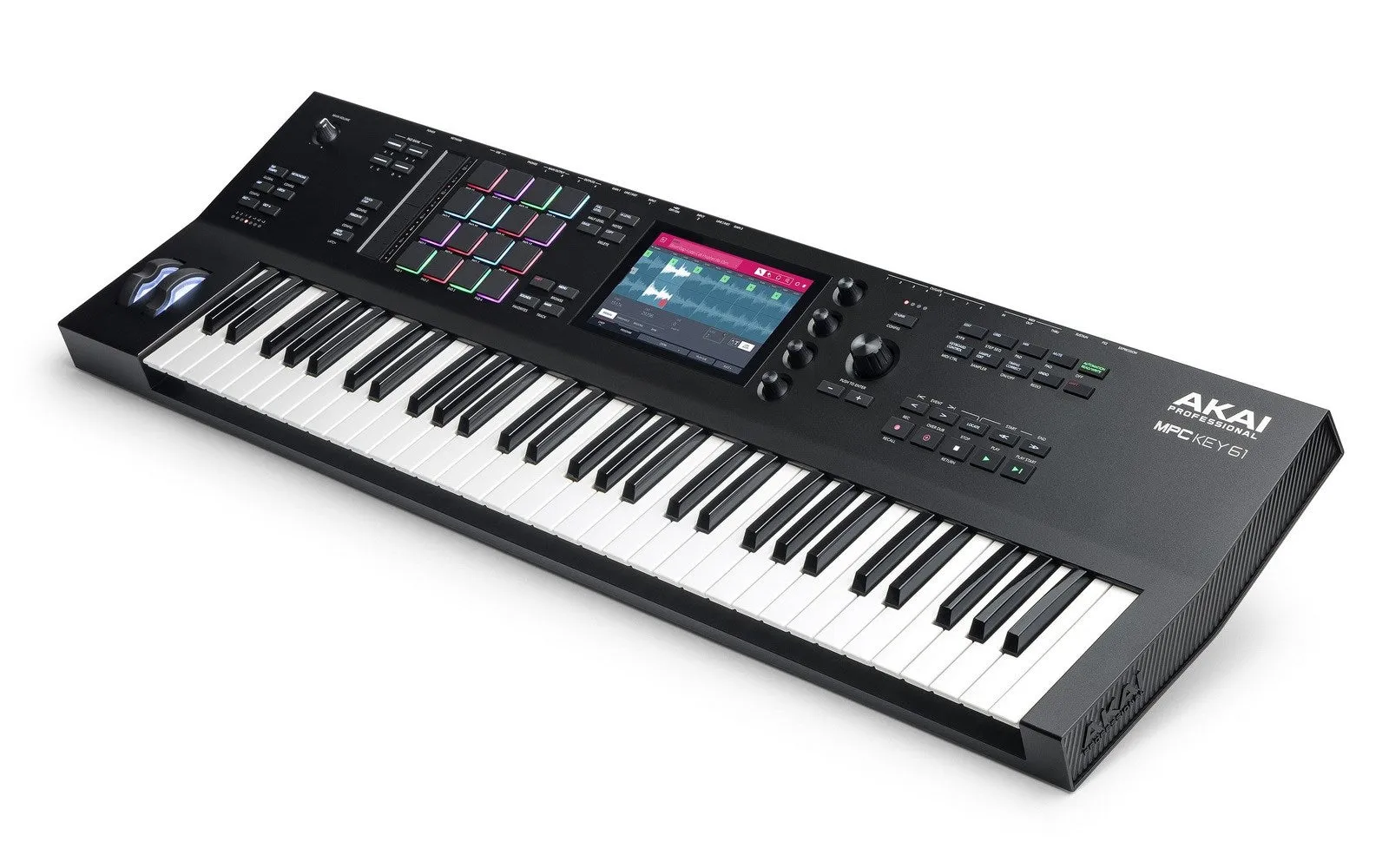 Akai Mpc Key 61 Standalone Synthesizer Keyboard Music Production Station Wi-Fi Bluetooth Black