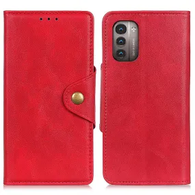 Alpha Nokia G11 / G21 flip case - Red