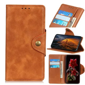 Alpha Samsung Galaxy A13 5G flip case - Brown