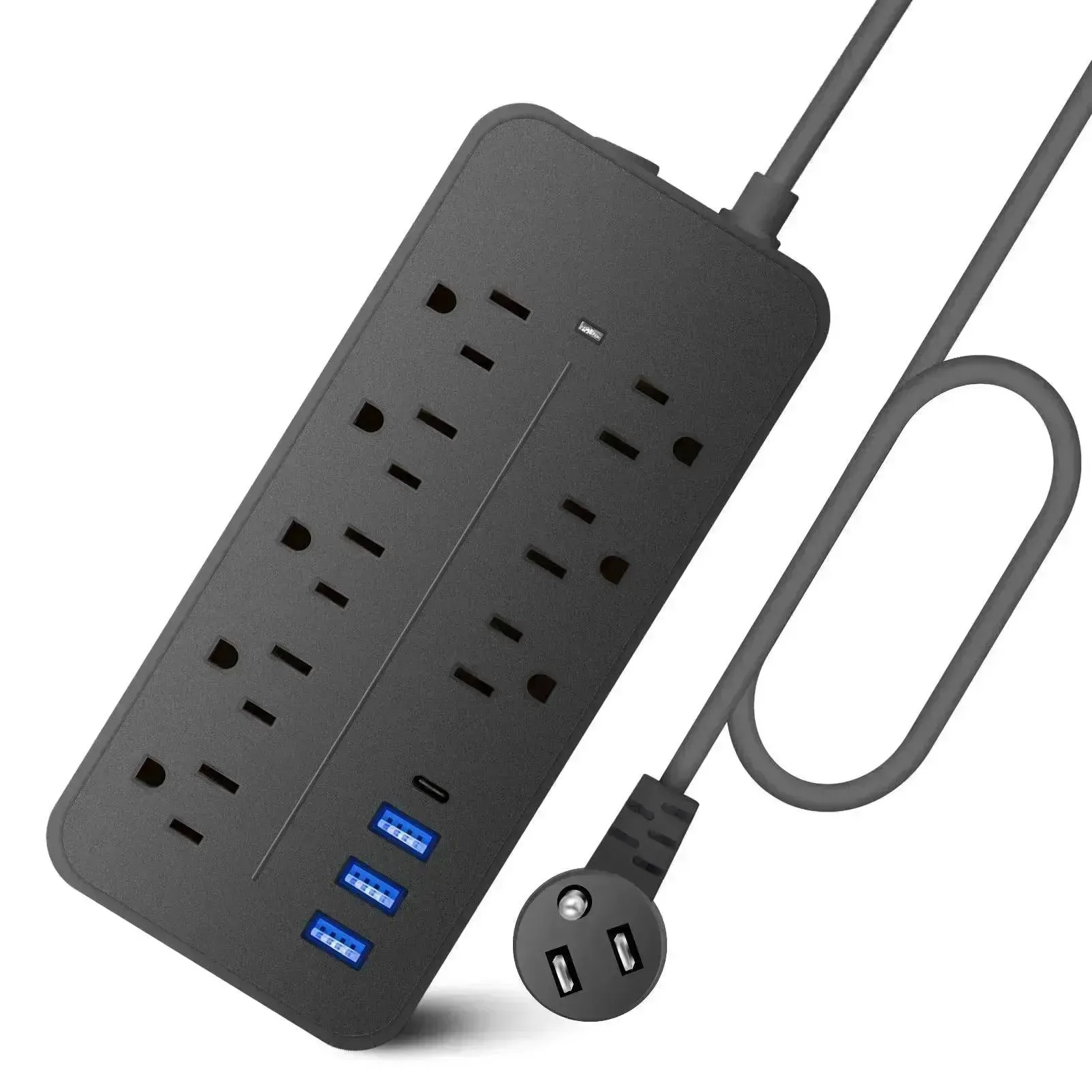 America Household Power Surge Protector Socket with USB Port.