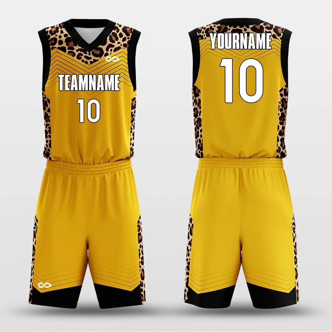 Animal Print - Customized Basketball Jersey Set Sublimated BK160628S