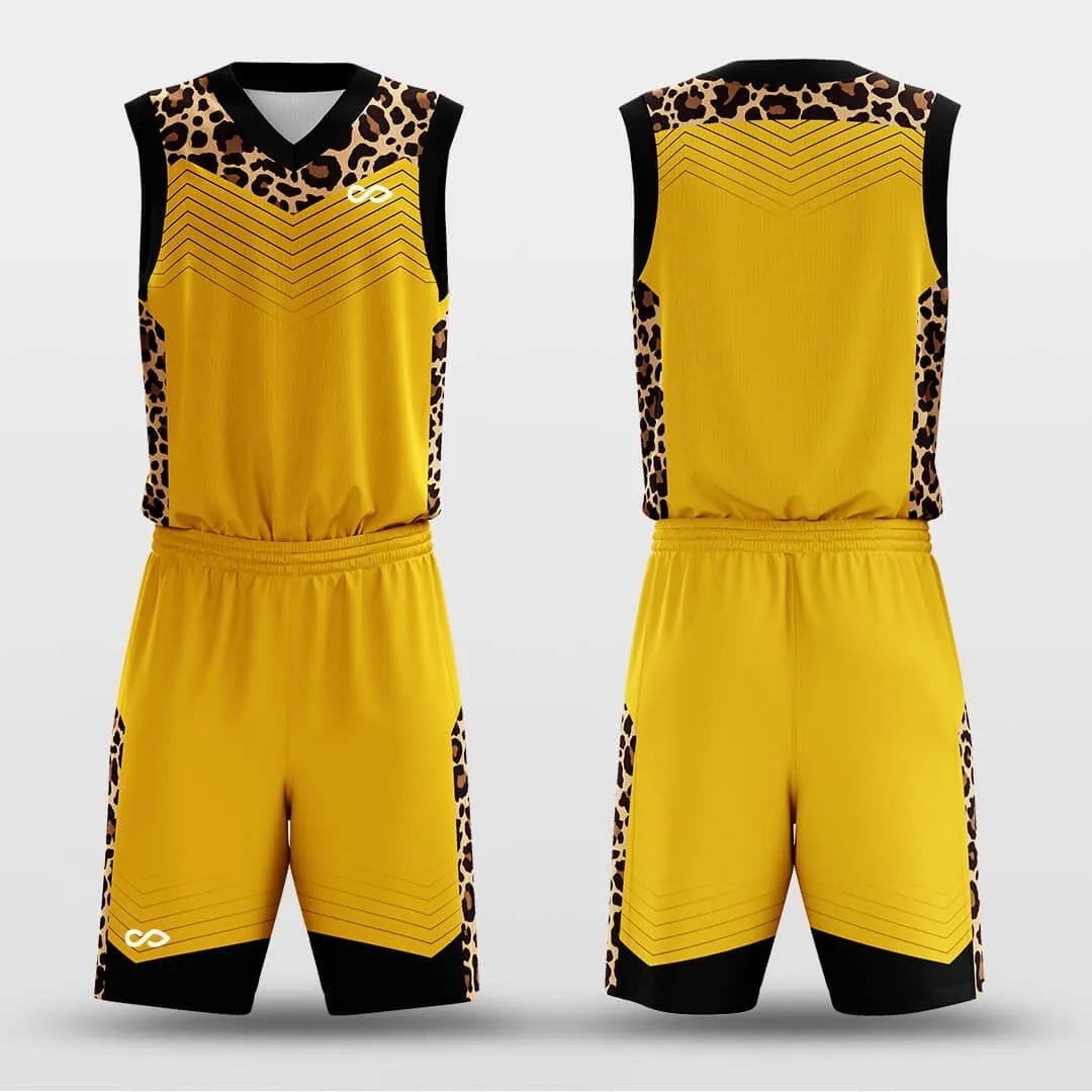 Animal Print - Customized Basketball Jersey Set Sublimated BK160628S