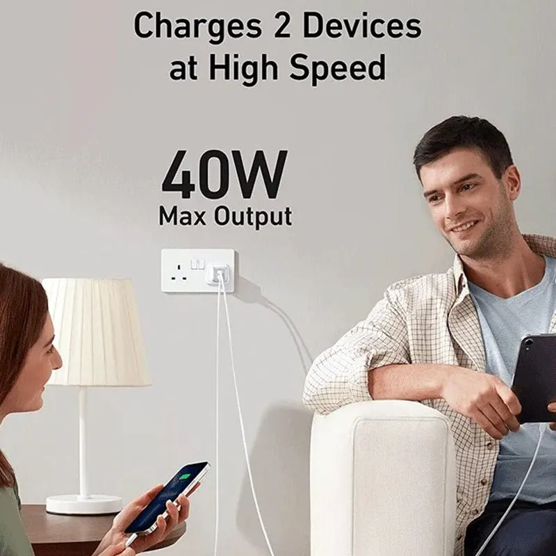 Anker 521 Charger (Nano Pro) 40W -White