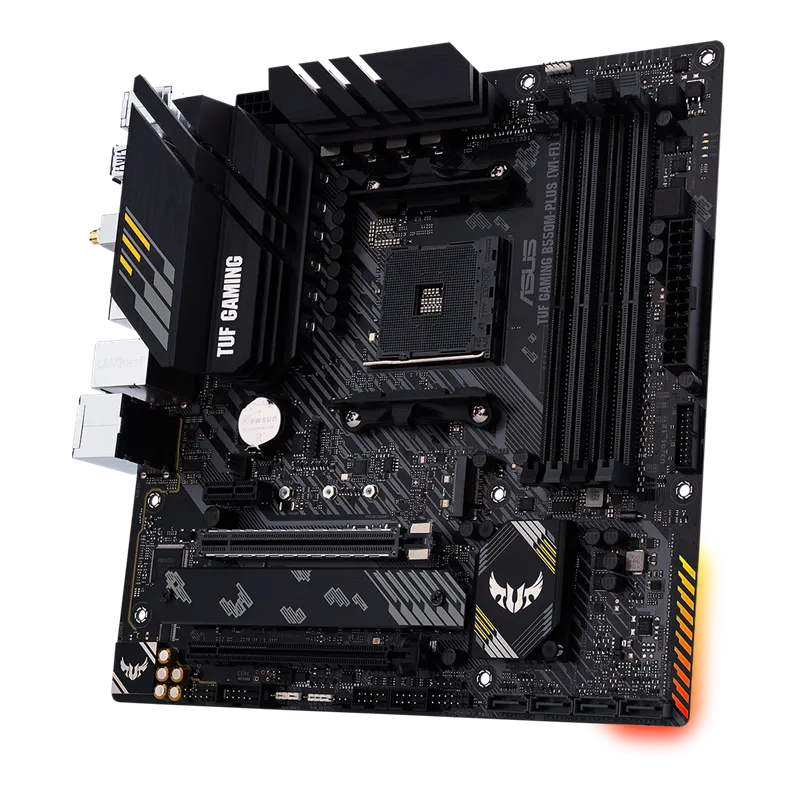 ASUS TUF GAMING B550M-PLUS (WI-FI) | MATX AM4 Motherboard