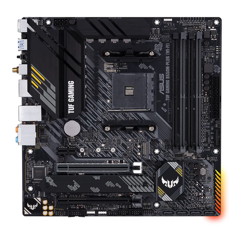 ASUS TUF GAMING B550M-PLUS (WI-FI) | MATX AM4 Motherboard