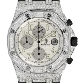 Audemars Piguet Royal Oak Offshore 42mm Diamond Set with White Dial 25940SK.OO.D002CA.02