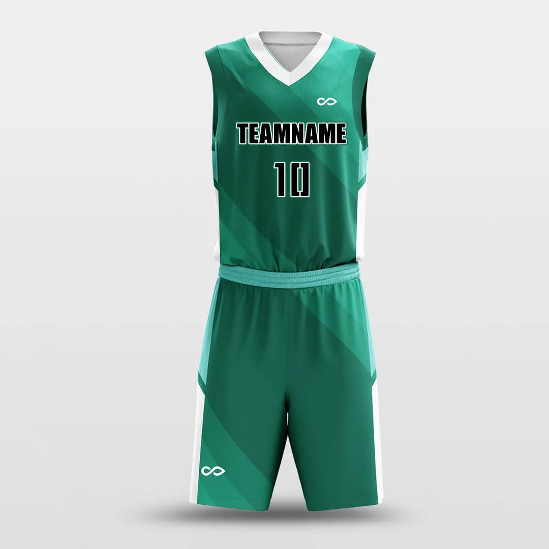 Bamboo Shoots - Customized Basketball Jersey Set Sublimated BK160608S