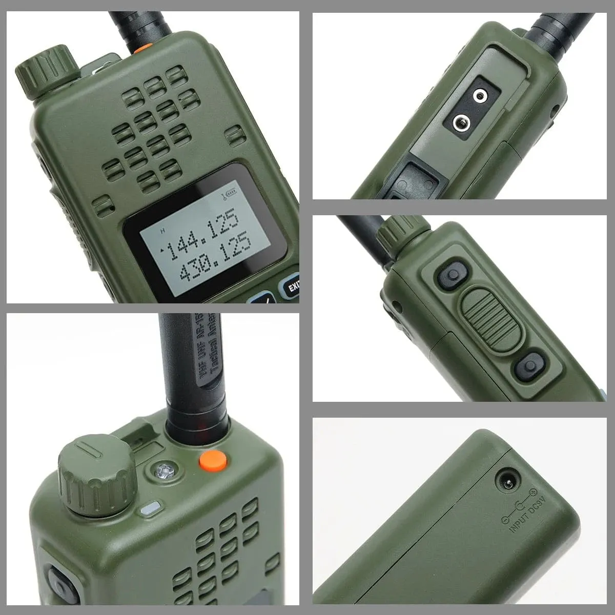 Baofeng AR-152 15W Walkie Talkie Powerful CB Two way Radio 12000mAh Battery Tactial Long Range AN PRC-152 Dual Band Transceiver