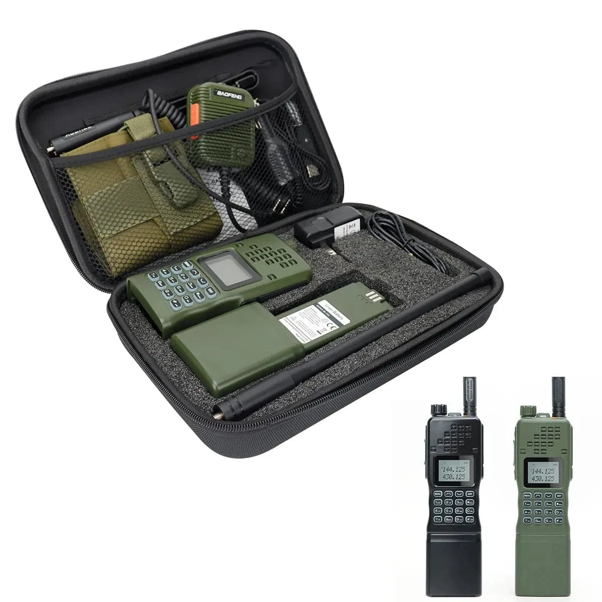 Baofeng AR-152 15W Walkie Talkie Powerful CB Two way Radio 12000mAh Battery Tactial Long Range AN PRC-152 Dual Band Transceiver