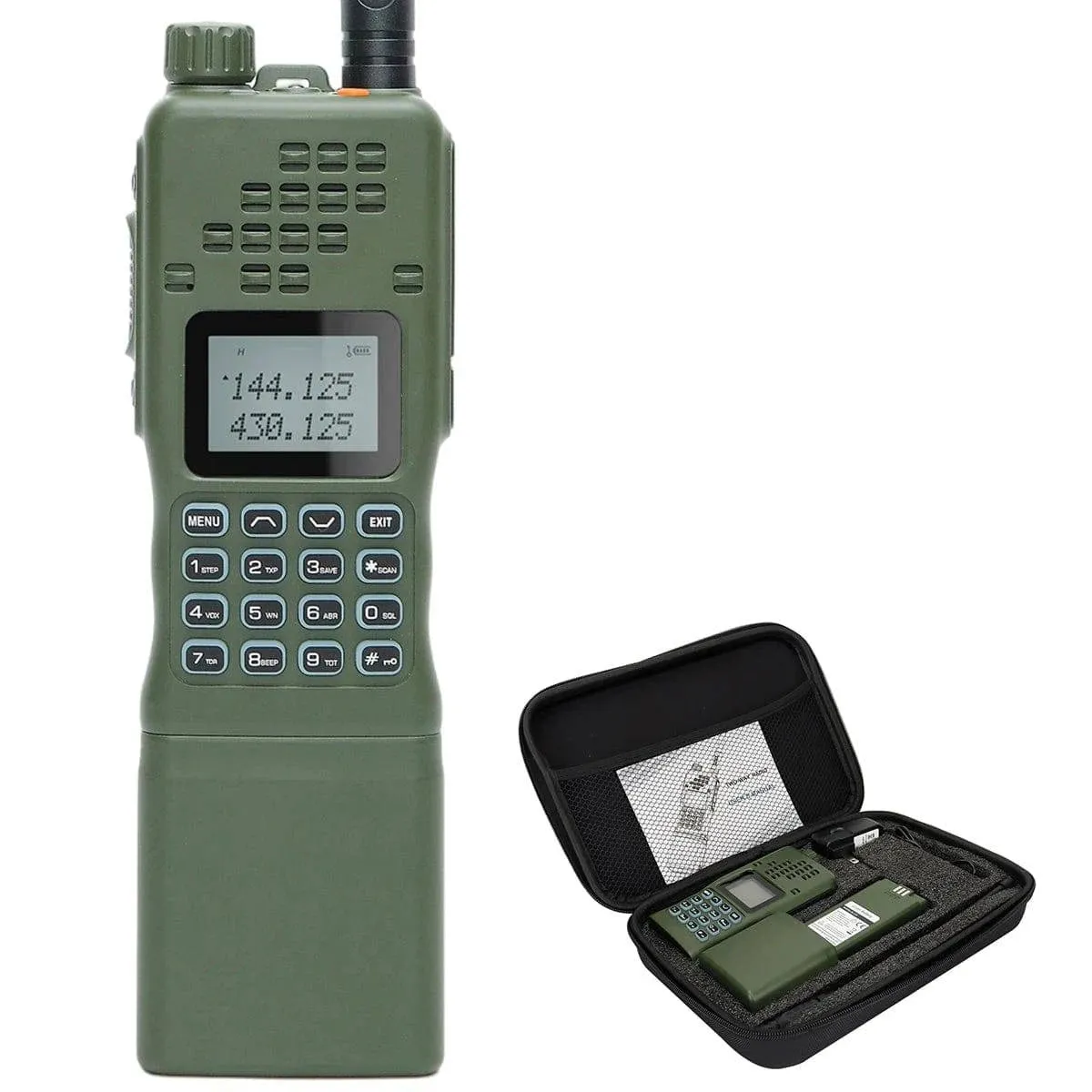 Baofeng AR-152 15W Walkie Talkie Powerful CB Two way Radio 12000mAh Battery Tactial Long Range AN PRC-152 Dual Band Transceiver