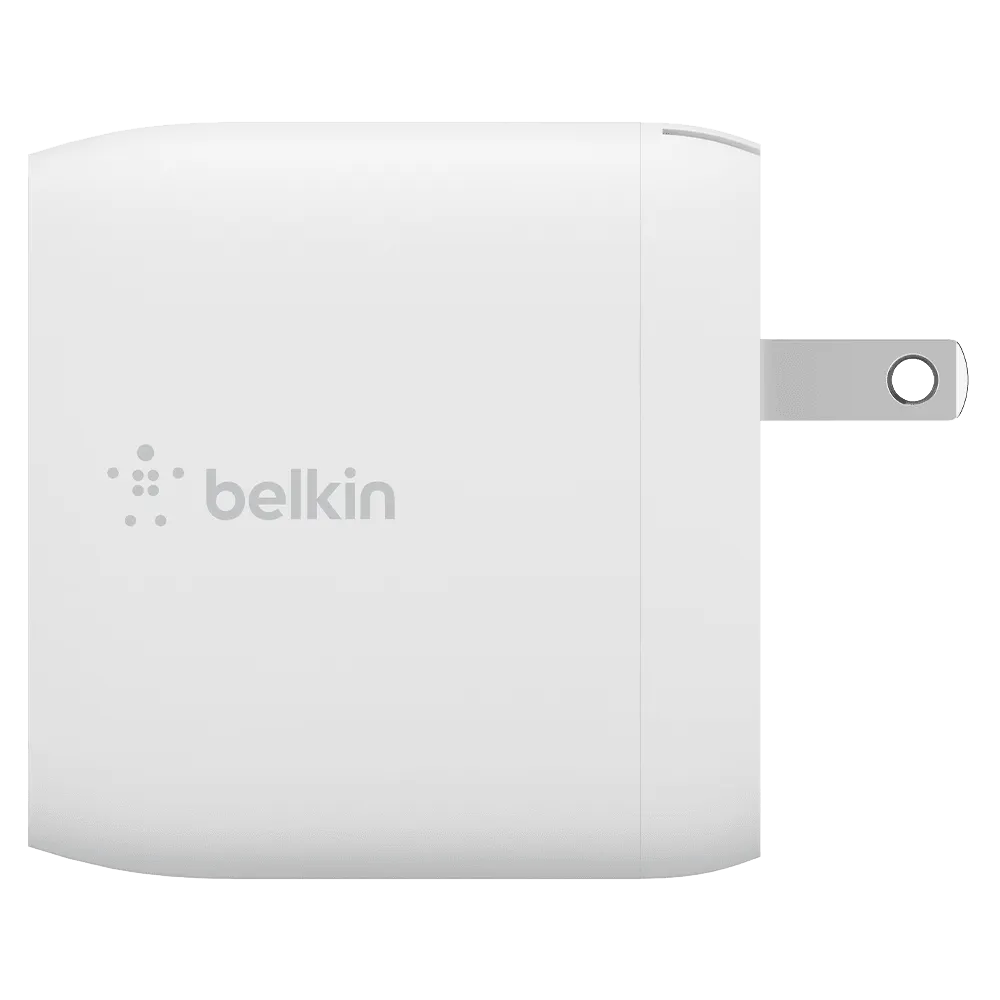 Belkin Dual Port USB A 24W Wall Charger with USB A to USB C Cable 3ft by Belkin