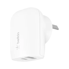 Belkin Dual USB-C Wall Charger 37W White