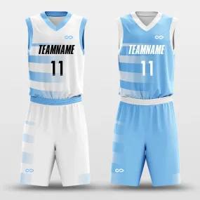 Blue Lake - Customized Reversible Basketball Jersey Set