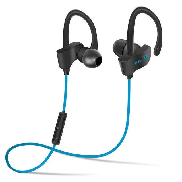 Bluetooth 4.1 Headphone Wireless Sweat-proof Sport Headphones Stereo Headset Noise Cancelling Aptx for iPhone Android