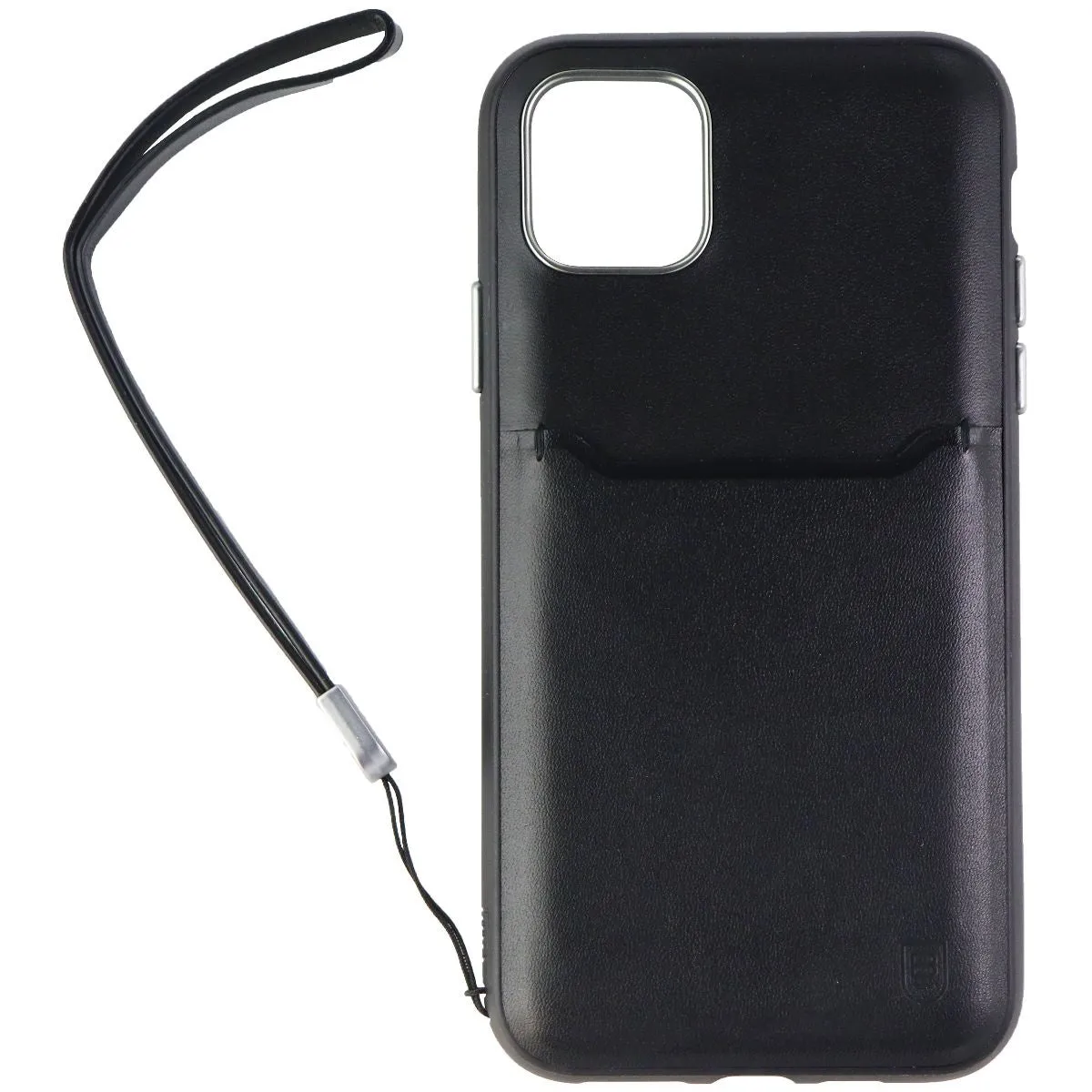 BodyGuardz Accent Wallet Case for Apple iPhone 11 Pro Max - Black