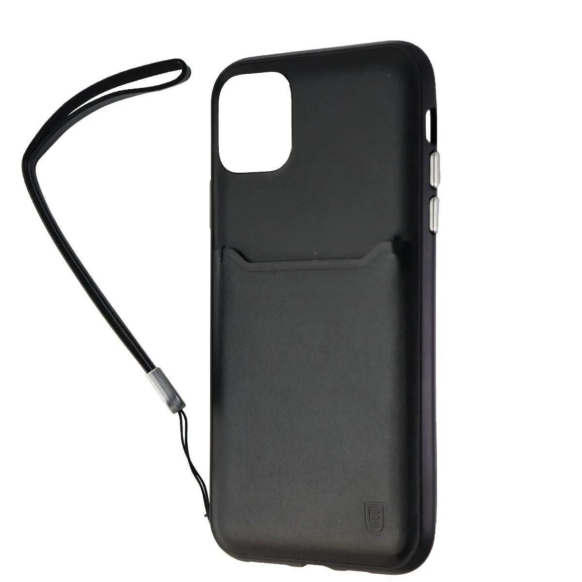 BodyGuardz Accent Wallet Case for Apple iPhone 11 Pro Max - Black