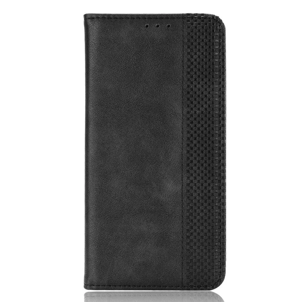 Bofink Vintage Oppo Find N leather case - Black