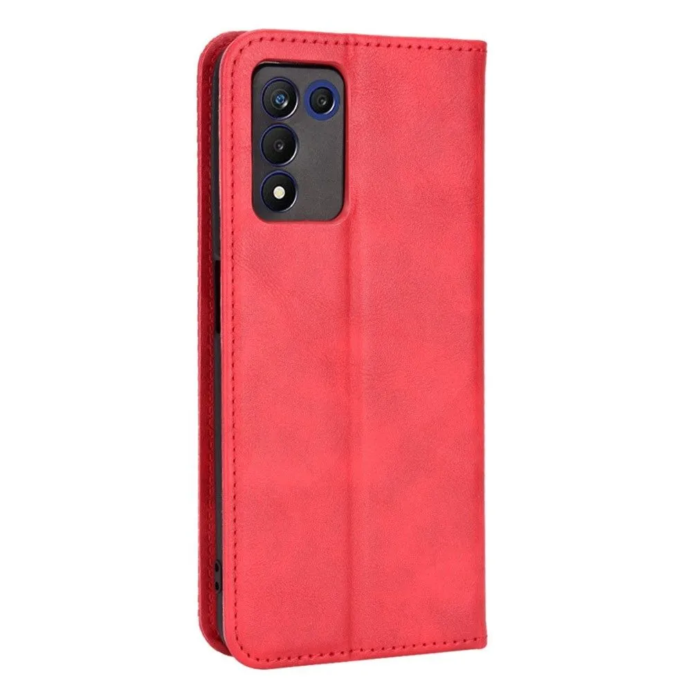 Bofink Vintage Realme 9 5G Speed / Q3s / Oppo K9S leather case - Red