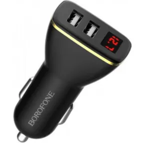 BOROFONE Bz11 Speed Map Dual Port Car Charger