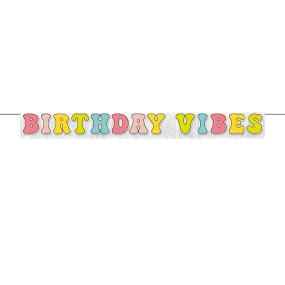 Bulk Flower Power Letter Banner w/ Fringe (12 per Case)