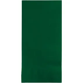 Bulk Hunter Green Paper Dinner Napkins 2Ply 1/8FLD (Case of 600)