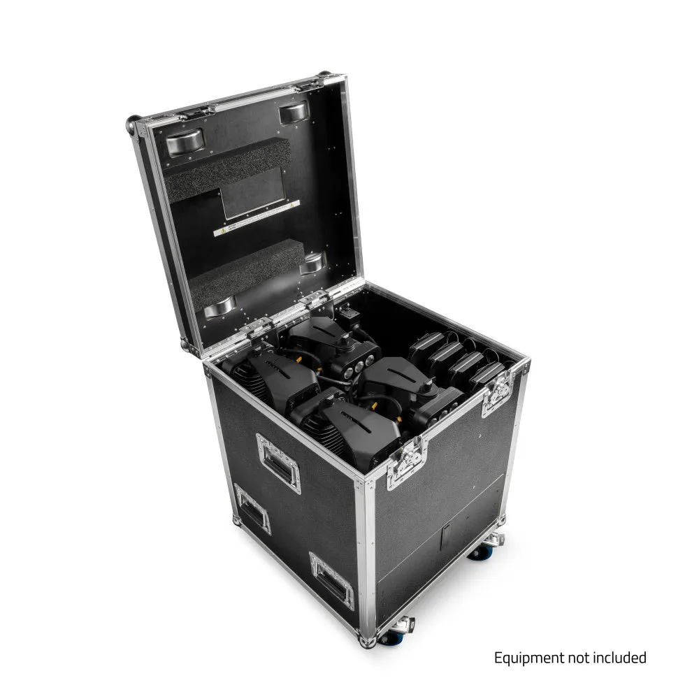 Cameo Pro CLZB200CASE4PC Charging Flight Case for 4 X ZENIT B200