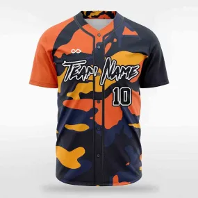 Canyon - Customized Men's Sublimated Button Down Baseball Jersey