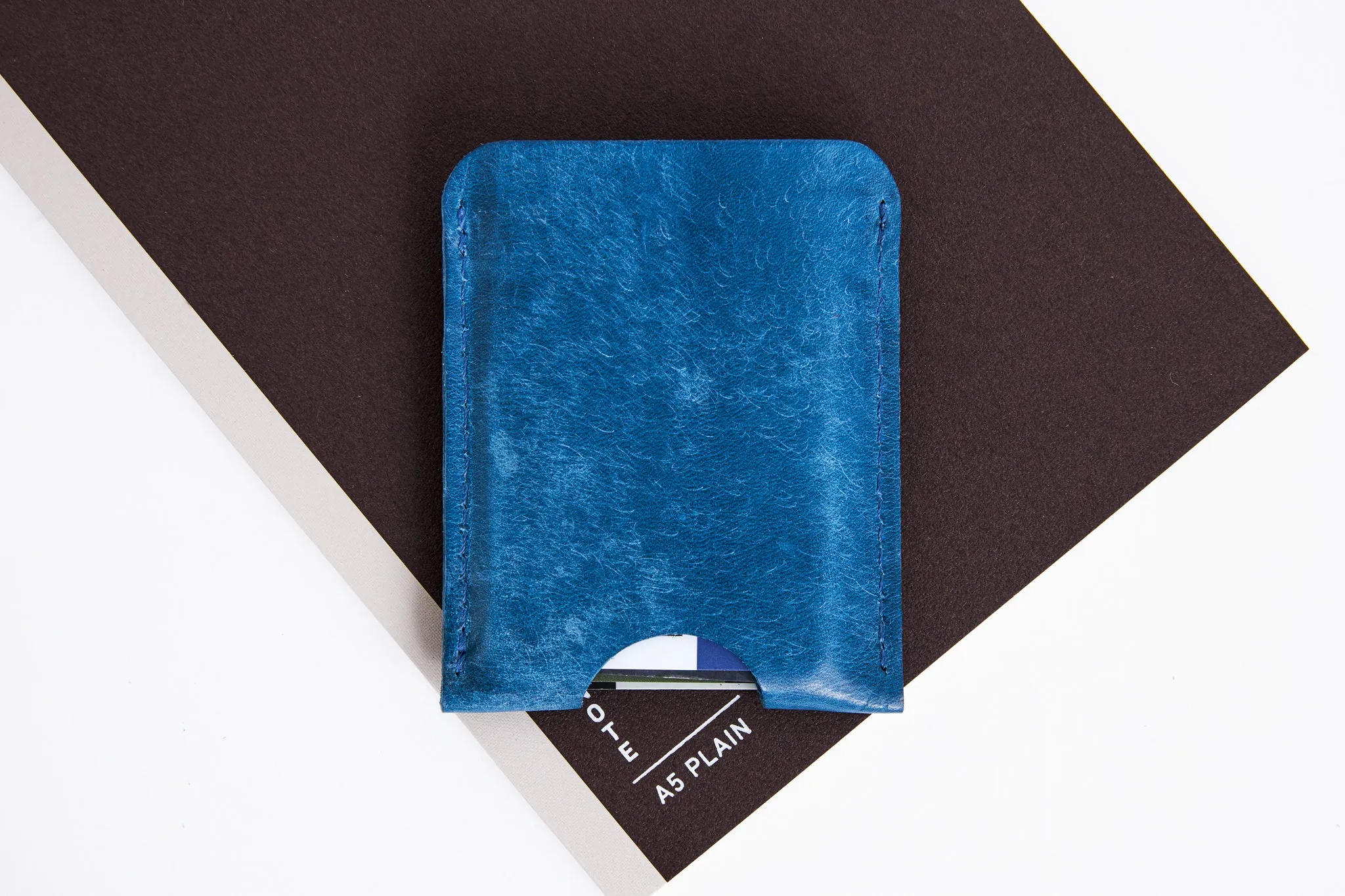 CARD HOLDER/ OCEAN BLUE